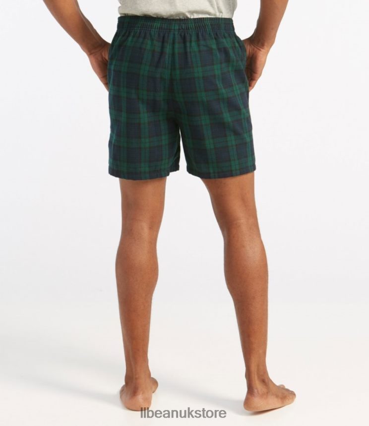 Clothing L.L.Bean Scotch Plaid Flannel Boxers Washed Buchanan Men 0VRR666551