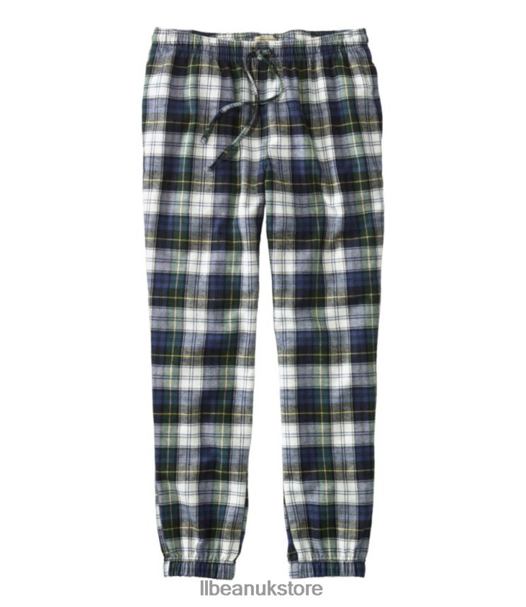 Clothing L.L.Bean Scotch Plaid Flannel Jogger Pants Vintage Tartan Men 0VRR666605