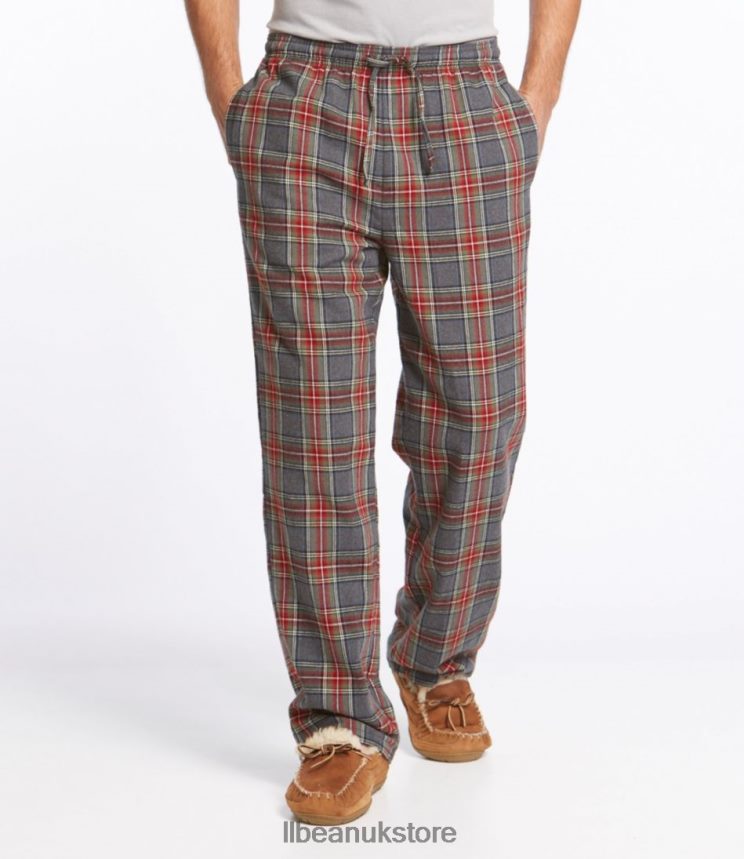 Clothing L.L.Bean Scotch Plaid Flannel Sleep Pants Vintage Tartan Men 0VRR666514