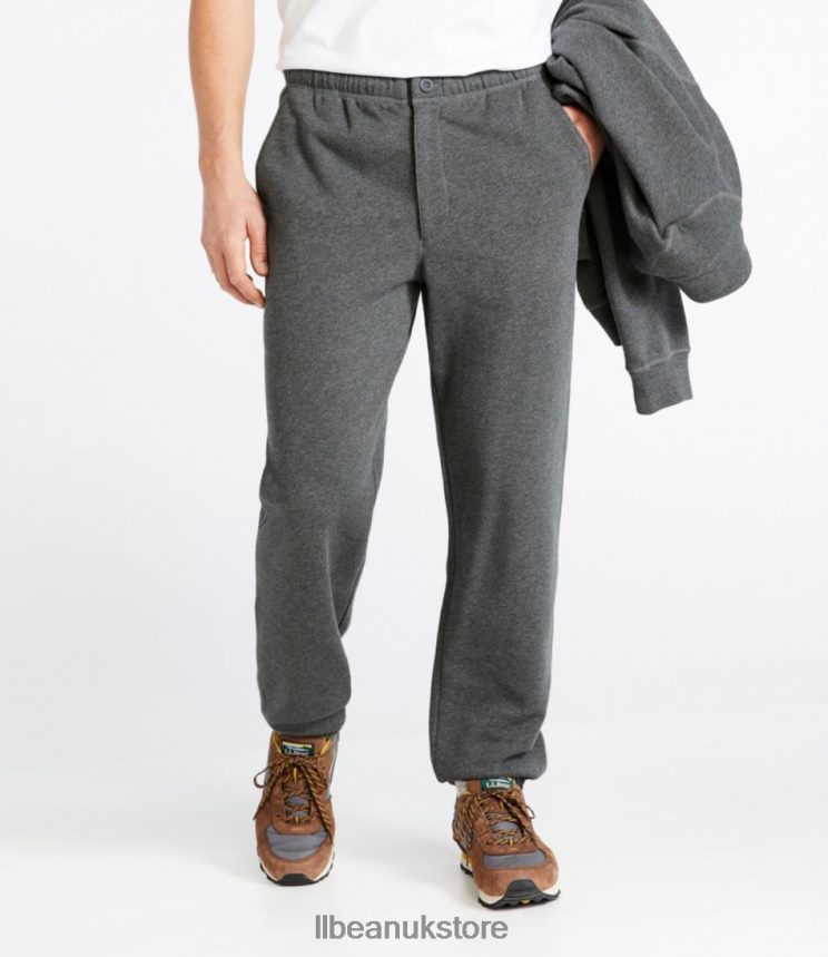 Clothing L.L.Bean Athletic Sweats Charcoal Heather Men 0VRR664888