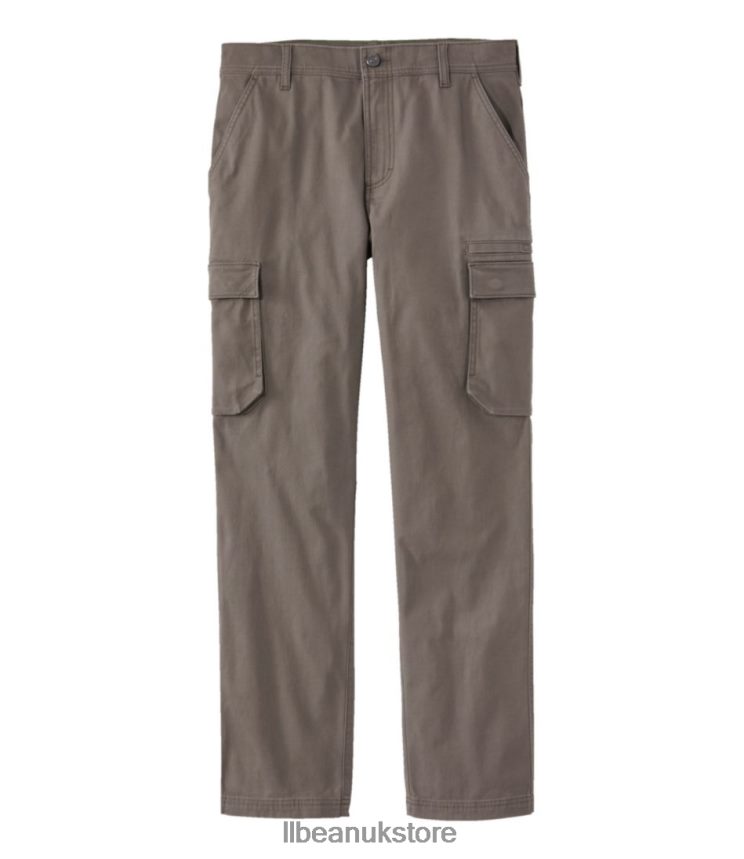 Clothing L.L.Bean BeanFlex Canvas Pants Dark Cinder Men 0VRR666584