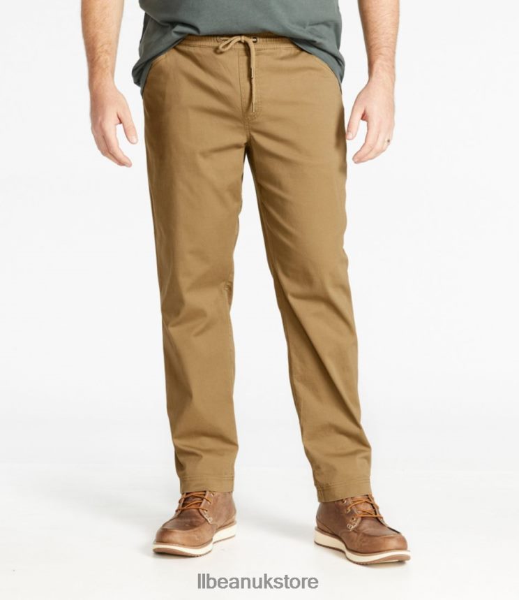 Clothing L.L.Bean BeanFlex Canvas Pants Dark Cinder Men 0VRR666973