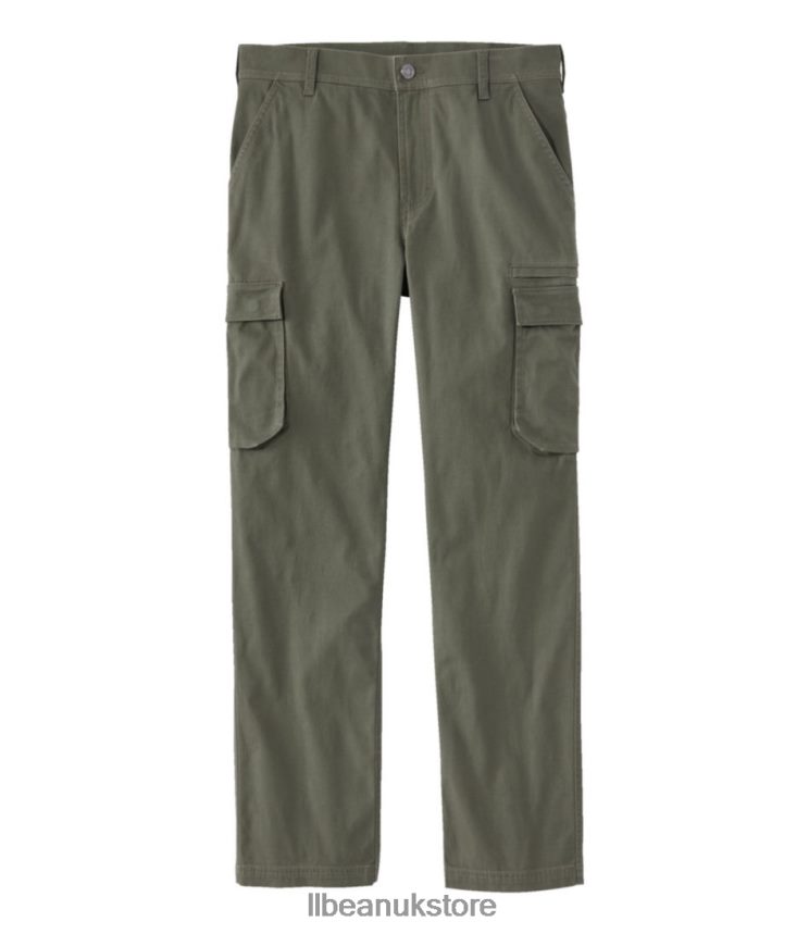Clothing L.L.Bean BeanFlex Canvas Pants Dark Loden Men 0VRR664884