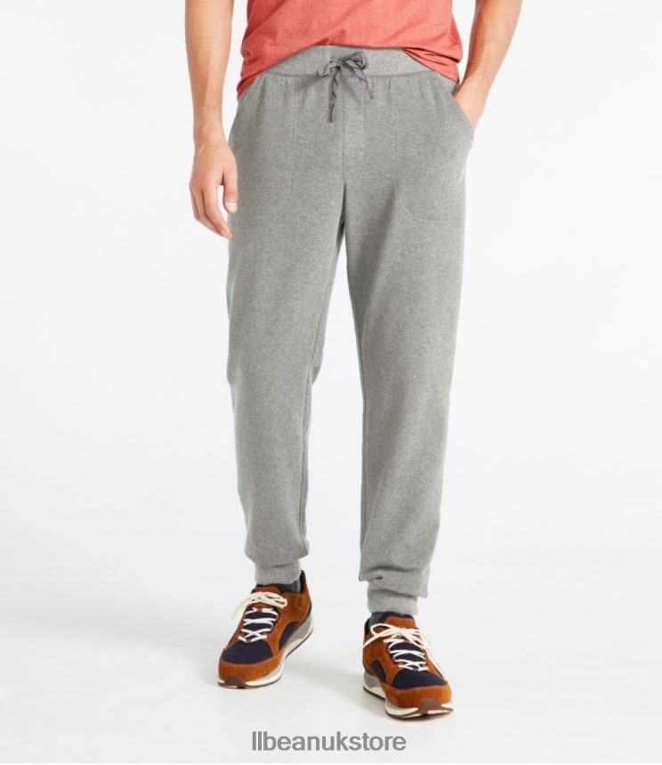 Clothing L.L.Bean Comfort Camp Sweatpants Logo Carbon Navy Men 0VRR66422