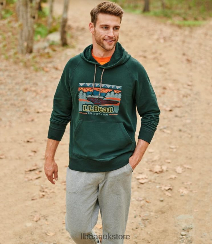 Clothing L.L.Bean Comfort Camp Sweatpants Logo Carbon Navy Men 0VRR66422
