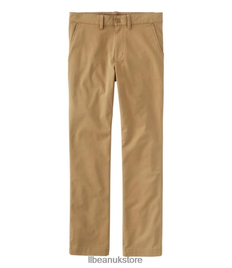 Clothing L.L.Bean Comfort Stretch Chino Pants Walnut Men 0VRR663184