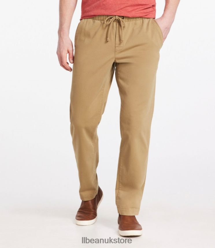 Clothing L.L.Bean Comfort Stretch Dock Pants Coal Men 0VRR664733