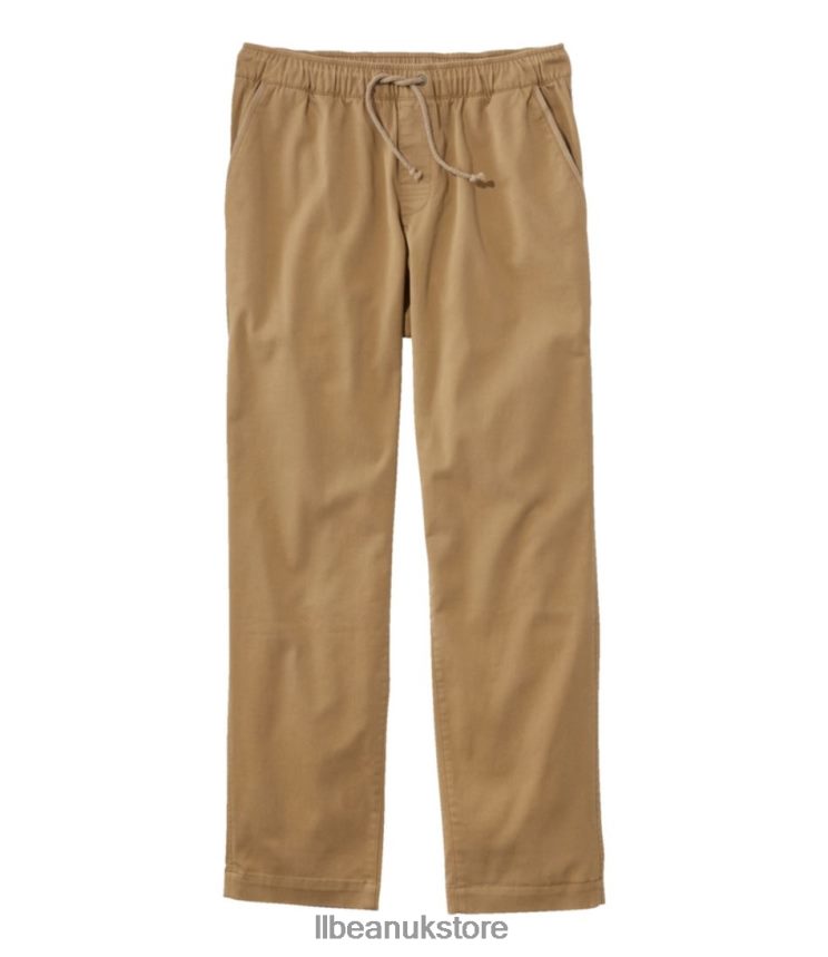 Clothing L.L.Bean Comfort Stretch Dock Pants Walnut Men 0VRR663170