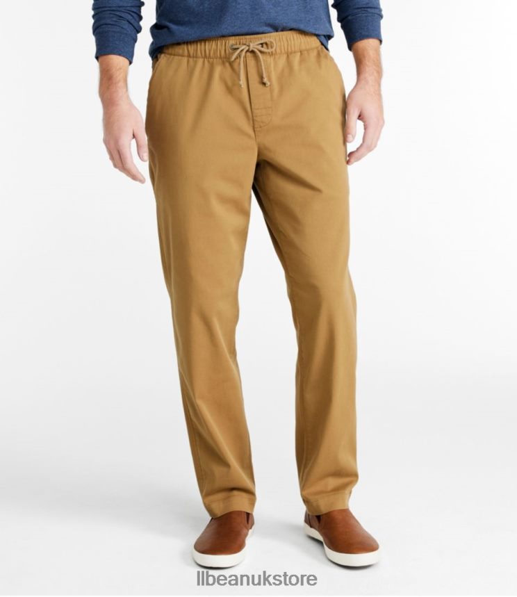 Clothing L.L.Bean Comfort Stretch Dock Pants Walnut Men 0VRR663170