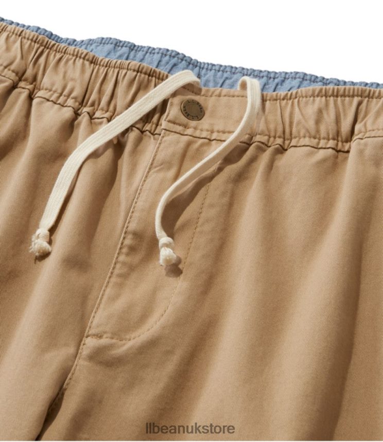 Clothing L.L.Bean Lakewashed Stretch Khakis Heritage Khaki Men 0VRR666957