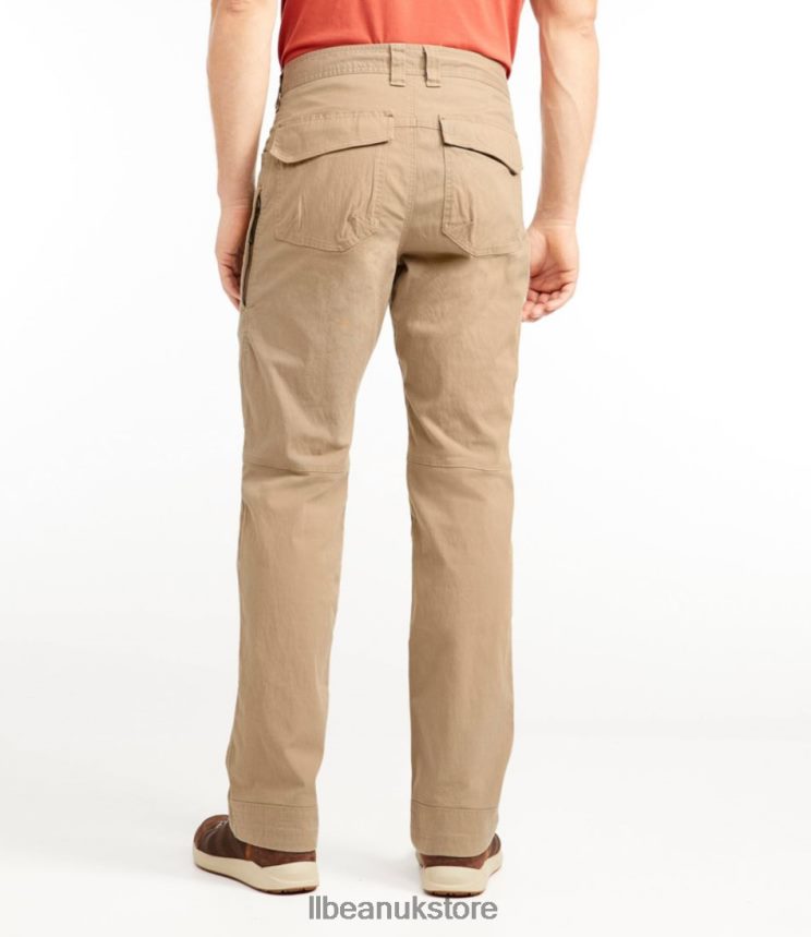 Clothing L.L.Bean Riverton Pants with Stretch Wood Bark Men 0VRR664834