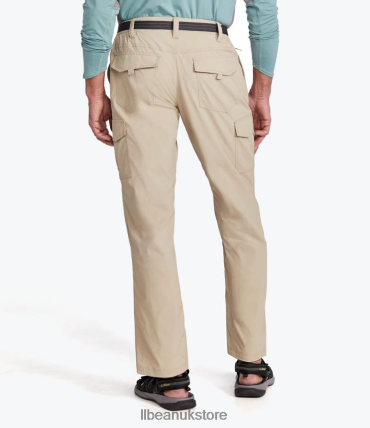 Clothing L.L.Bean Tropicwear Pants Frost Gray Men 0VRR66382