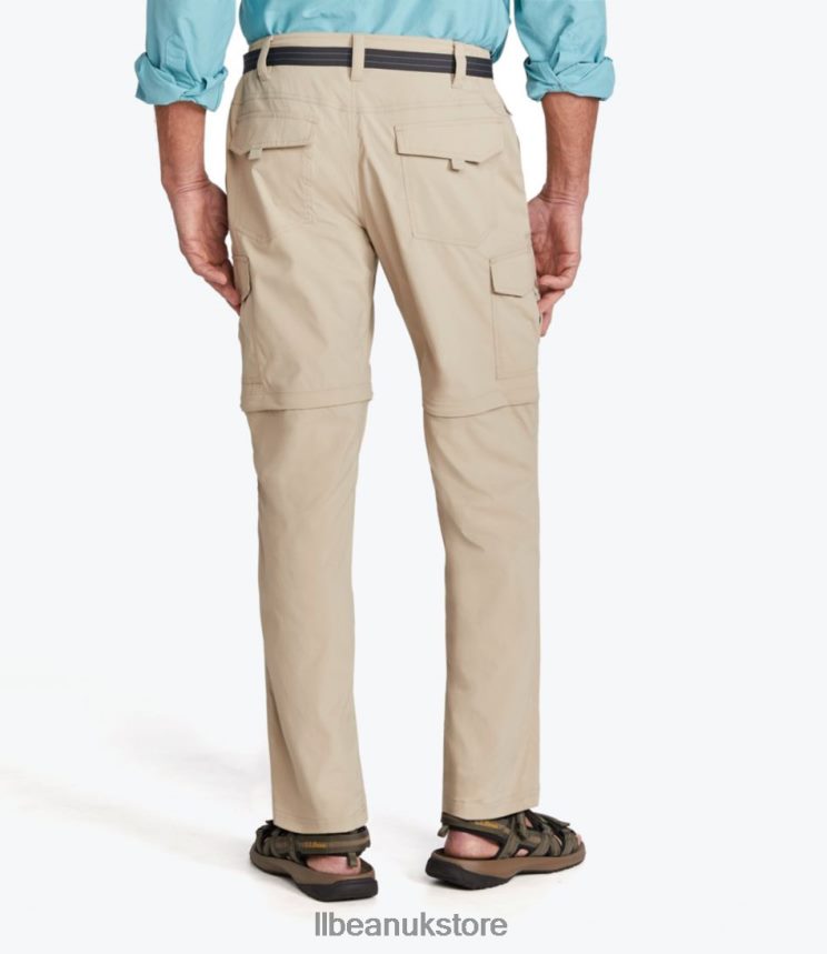 Clothing L.L.Bean Tropicwear Zip-Leg Pants Soft Sand Men 0VRR663890