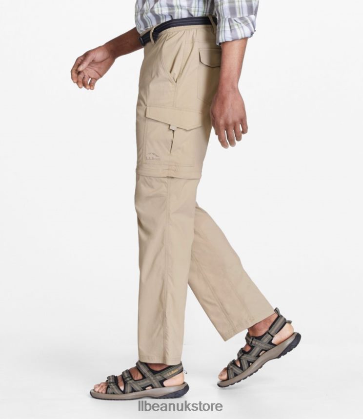 Clothing L.L.Bean Tropicwear Zip-Leg Pants Soft Sand Men 0VRR663890