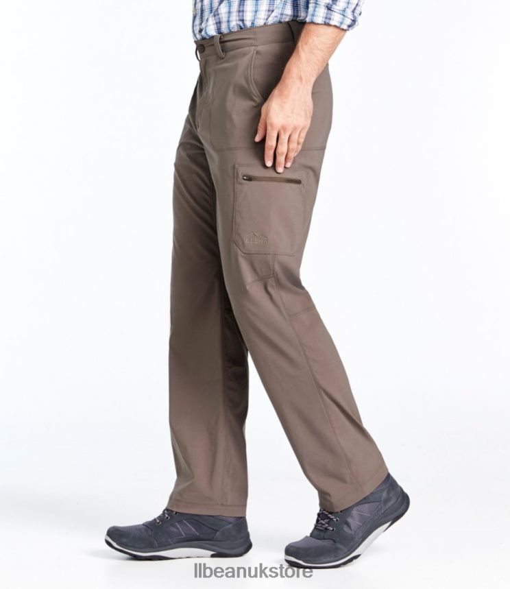 Clothing L.L.Bean Water-Resistant Cresta Hiking Pants Alloy Gray Men 0VRR663136