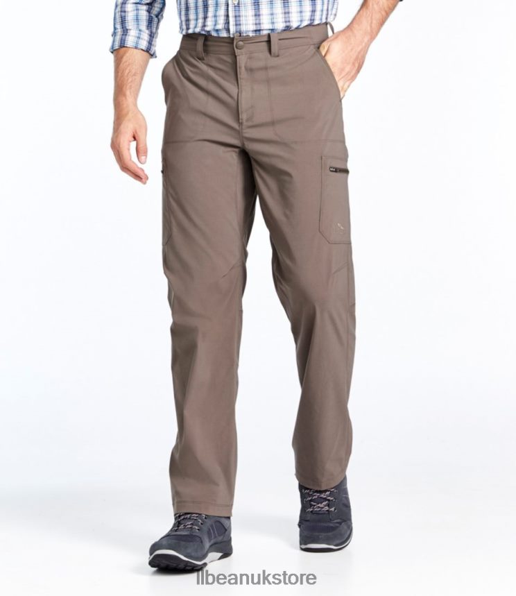 Clothing L.L.Bean Water-Resistant Cresta Hiking Pants Dark Driftwood Men 0VRR664746