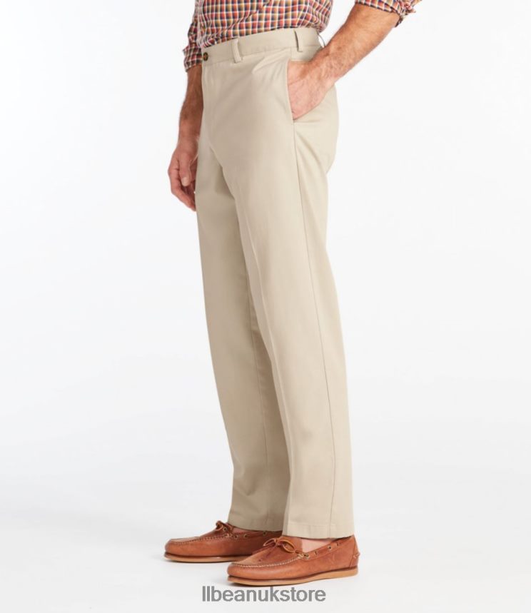 Clothing L.L.Bean x Double L Wrinkle-Free Chinos Carbon Navy Men 0VRR663483