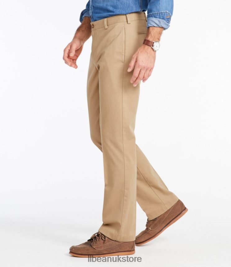 Clothing L.L.Bean x Double L Wrinkle-Free Chinos Carbon Navy Men 0VRR663512
