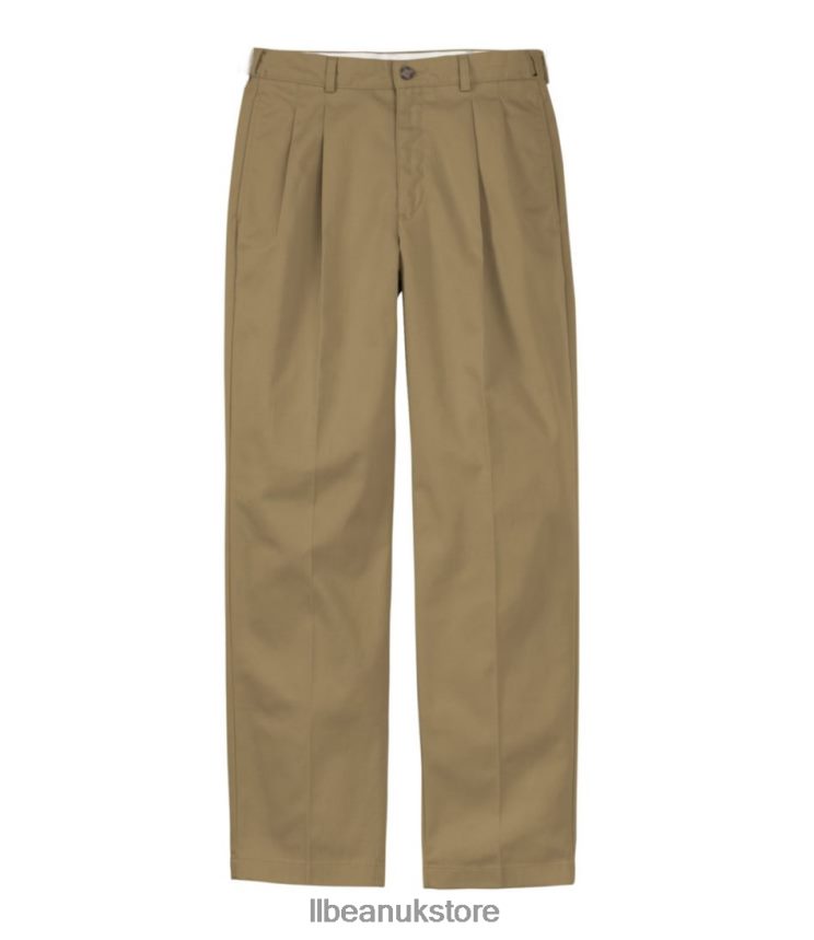 Clothing L.L.Bean x Double L Wrinkle-Free Chinos Dark Khaki Men 0VRR665980