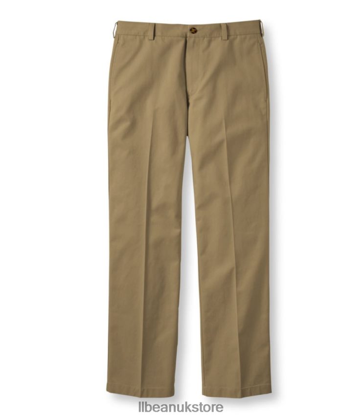 Clothing L.L.Bean x Double L Wrinkle-Free Chinos Dark Khaki Men 0VRR665997