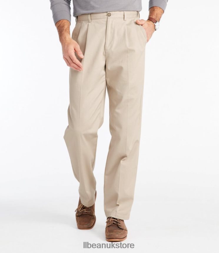 Clothing L.L.Bean x Double L Wrinkle-Free Chinos Quarry Gray Men 0VRR665004