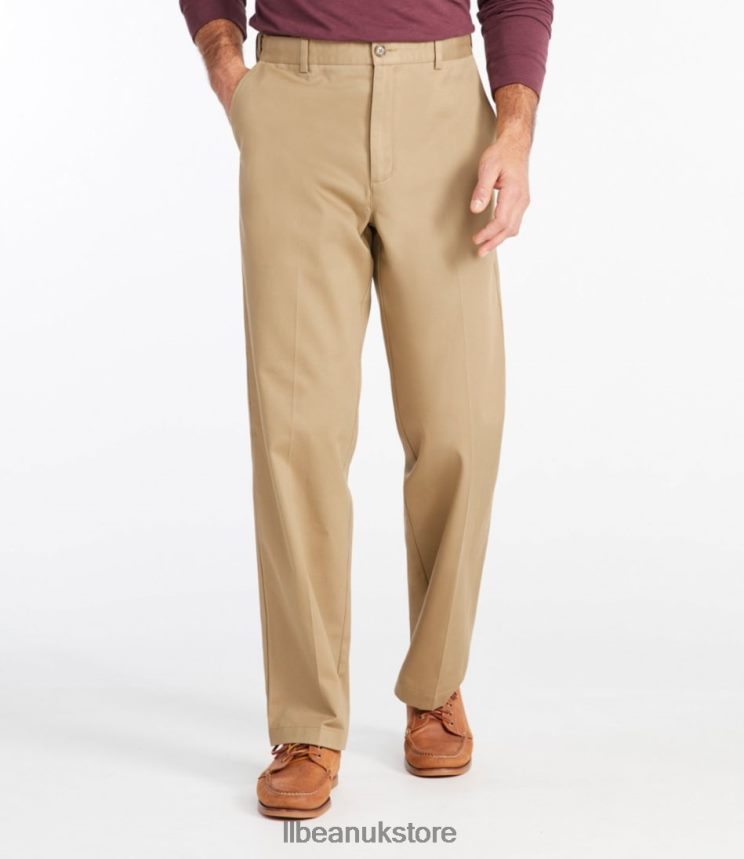Clothing L.L.Bean x Double L Wrinkle-Free Chinos Quarry Gray Men 0VRR665975