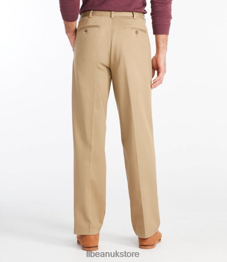 Clothing L.L.Bean x Double L Wrinkle-Free Chinos Quarry Gray Men 0VRR665975