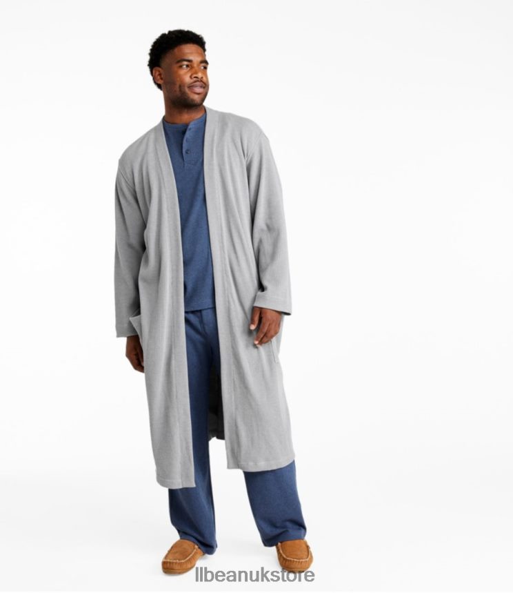 Clothing L.L.Bean Comfort Waffle Robe Deep Olive Men 0VRR665840