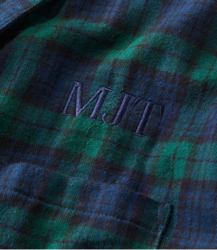 Clothing L.L.Bean Scotch Plaid Flannel Robe Vintage Tartan Men 0VRR663176