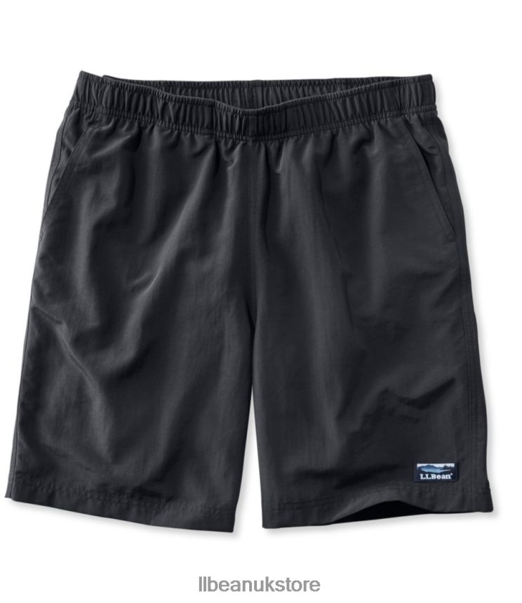 Clothing L.L.Bean Classic Supplex Sport Shorts Black Men 0VRR666943