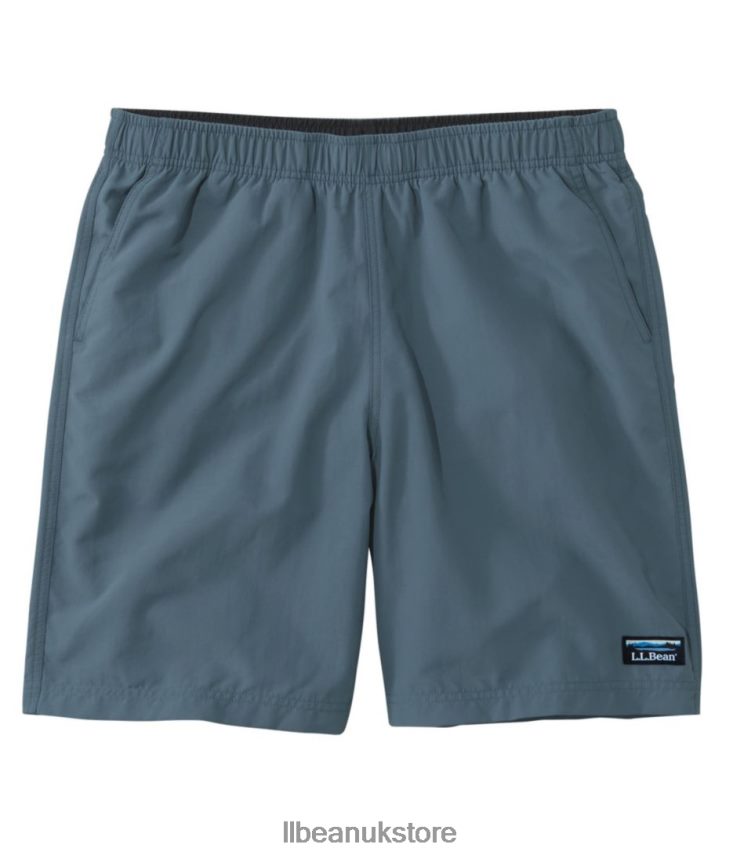 Clothing L.L.Bean Classic Supplex Sport Shorts Iron Blue Men 0VRR665779