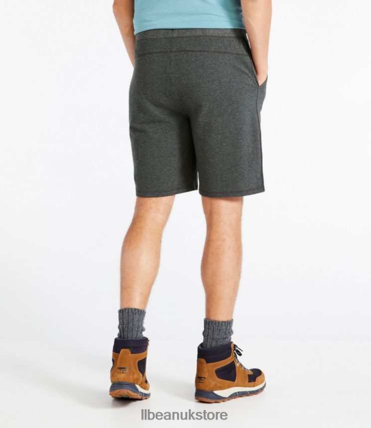 Clothing L.L.Bean Comfort Camp Knit Shorts Iron Heather Men 0VRR663307