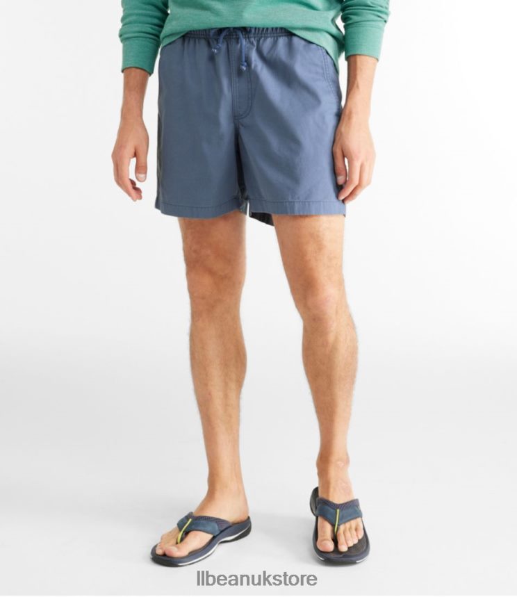 Clothing L.L.Bean Dock Shorts Sea Blue Men 0VRR666935