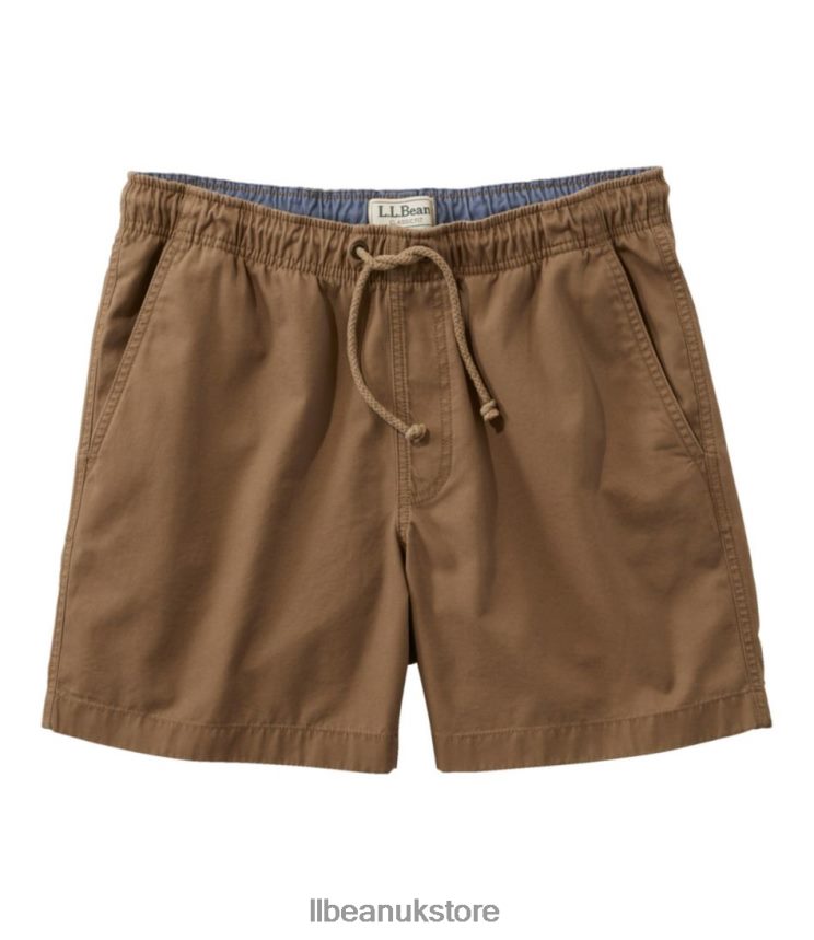 Clothing L.L.Bean Dock Shorts Walnut Men 0VRR664719