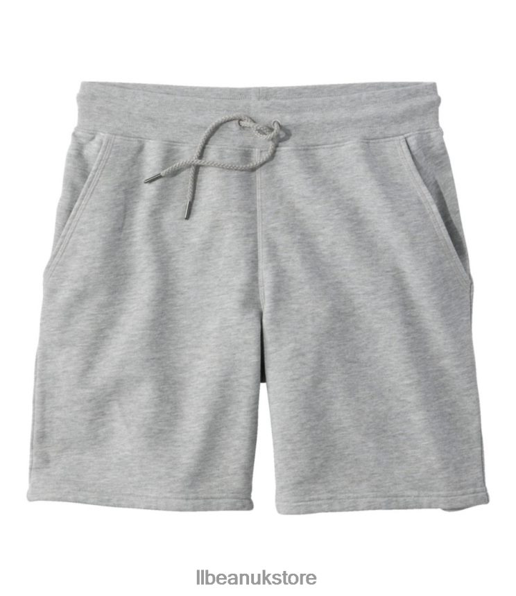 Clothing L.L.Bean Lakewashed Knit Shorts Gray Heather Men 0VRR663350