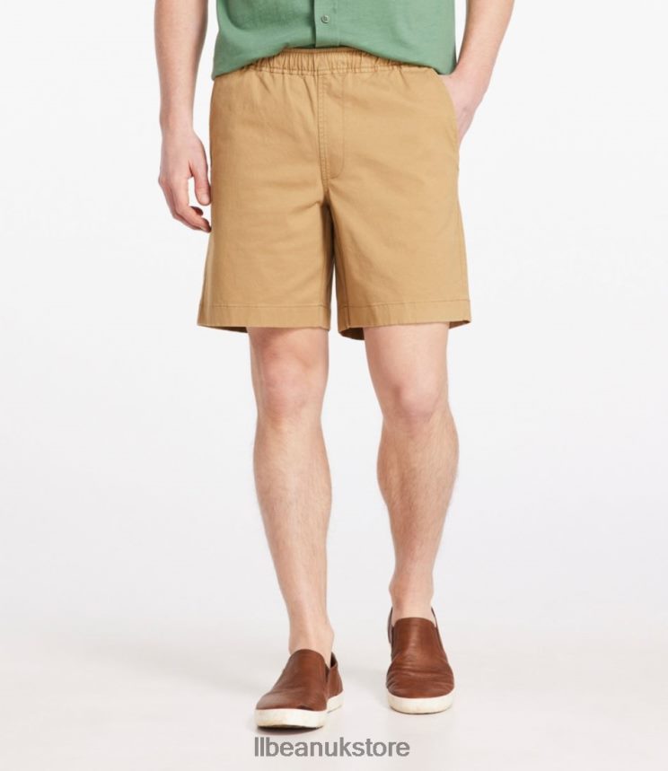 Clothing L.L.Bean Lakewashed Stretch Khaki Shorts Storm Gray Men 0VRR663133