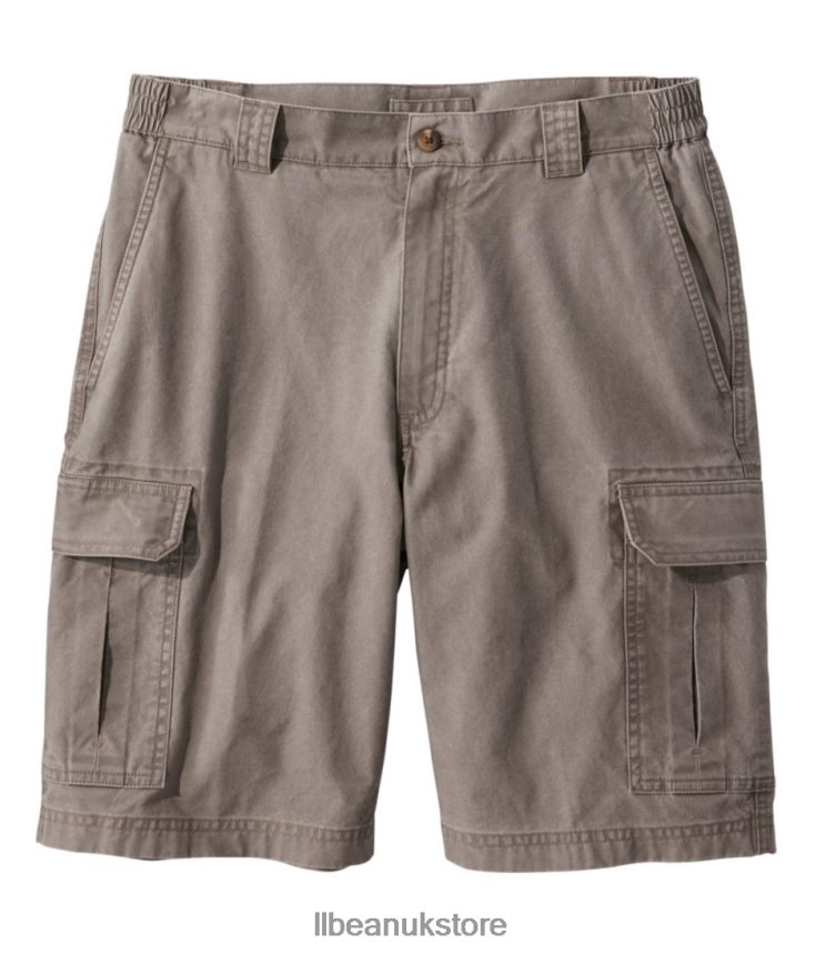 Clothing L.L.Bean Tropic-Weight Cargo Shorts Dark Cinder Men 0VRR666469