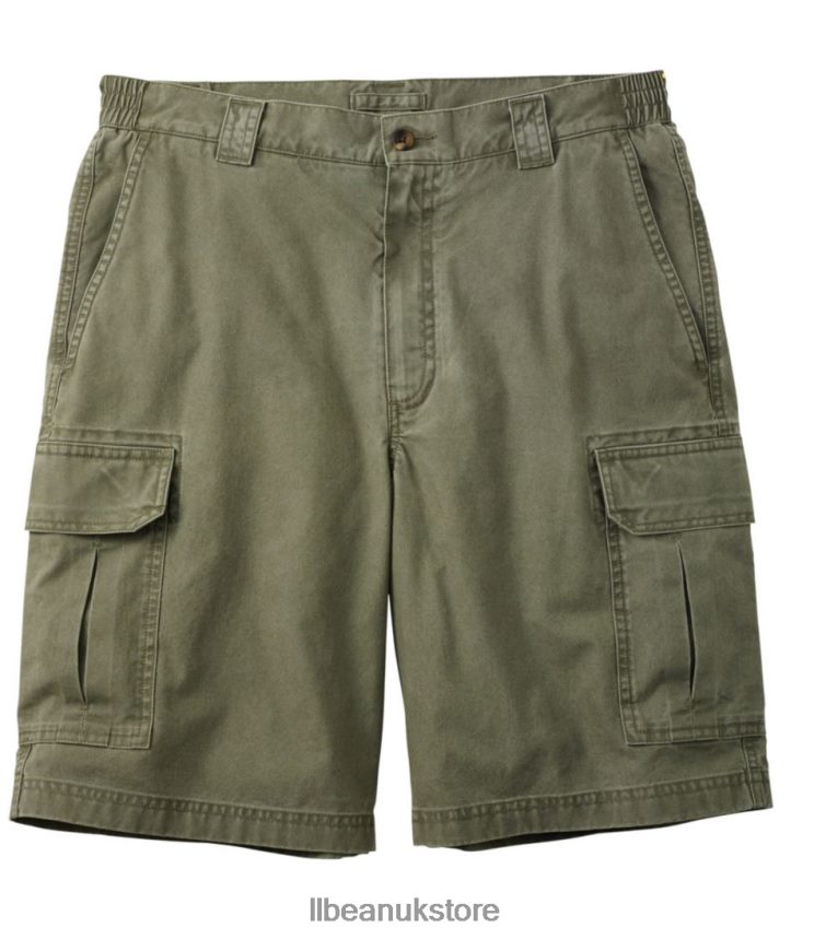 Clothing L.L.Bean Tropic-Weight Cargo Shorts Dusty Olive Men 0VRR665746
