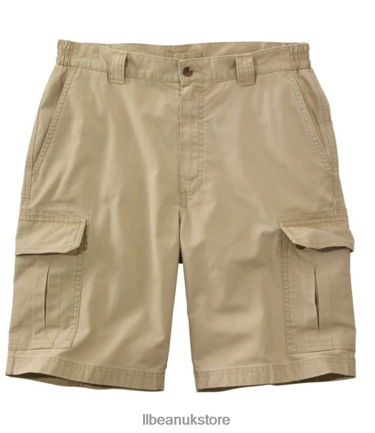 Clothing L.L.Bean Tropic-Weight Cargo Shorts Khaki Men 0VRR66194