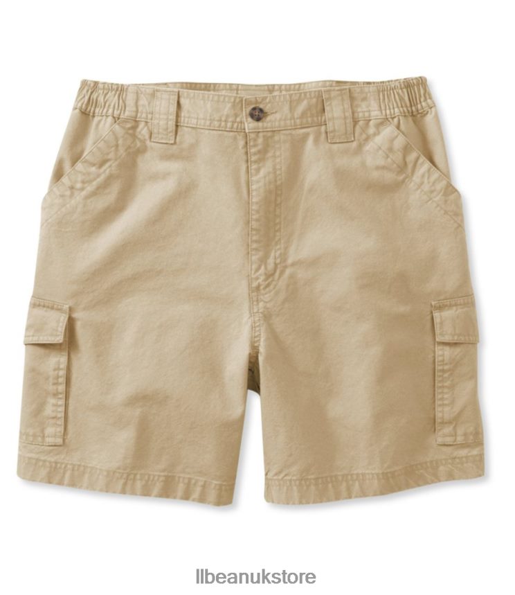 Clothing L.L.Bean Tropic-Weight Cargo Shorts Khaki Men 0VRR66202