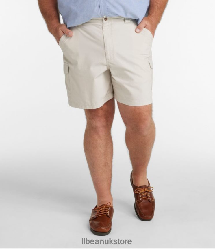 Clothing L.L.Bean Tropic-Weight Cargo Shorts Vintage Indigo Men 0VRR663092