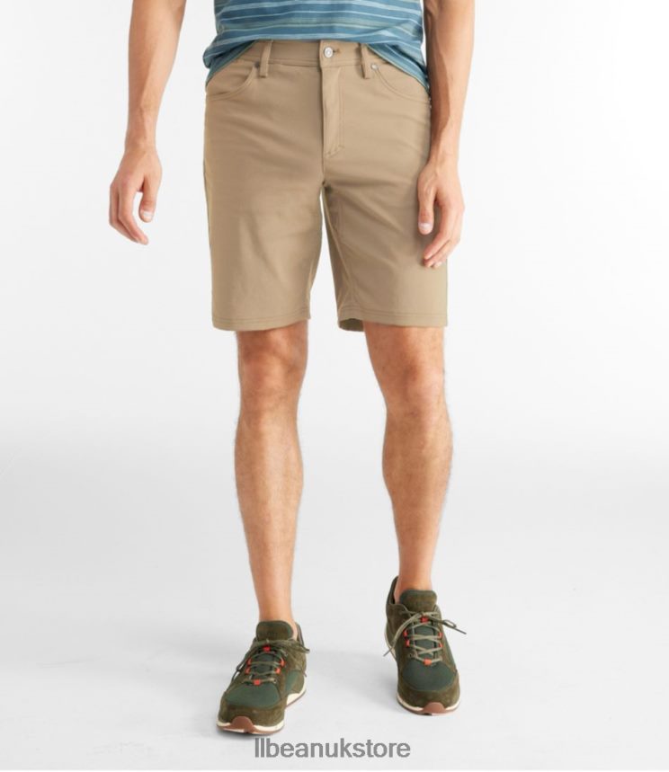 Clothing L.L.Bean Venture Stretch Five-Pocket Shorts Granite Men 0VRR66299