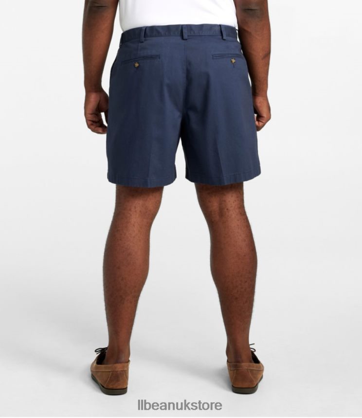 Clothing L.L.Bean x Double L Wrinkle-Free Chino Shorts Khaki Men 0VRR66256