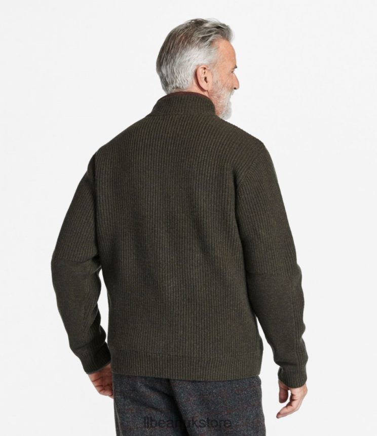 Clothing L.L.Bean Waterfowl Sweater Slate Blue Heather Men 0VRR665243