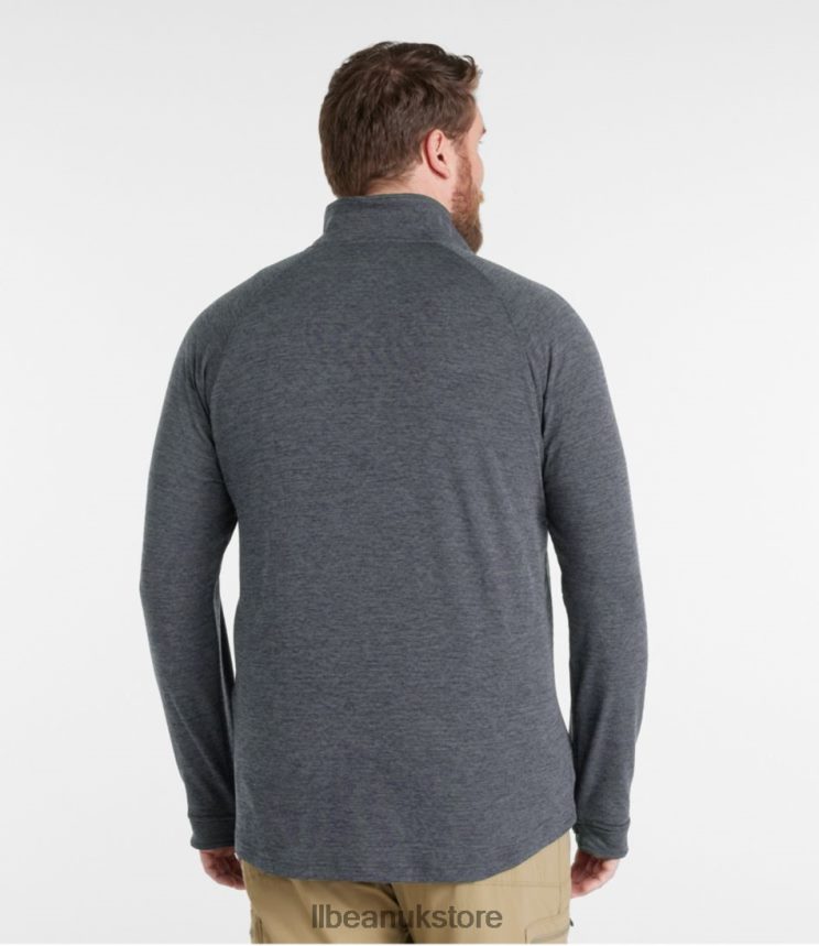 Clothing L.L.Bean Adventure Grid Fleece Carbon Navy Men 0VRR663696