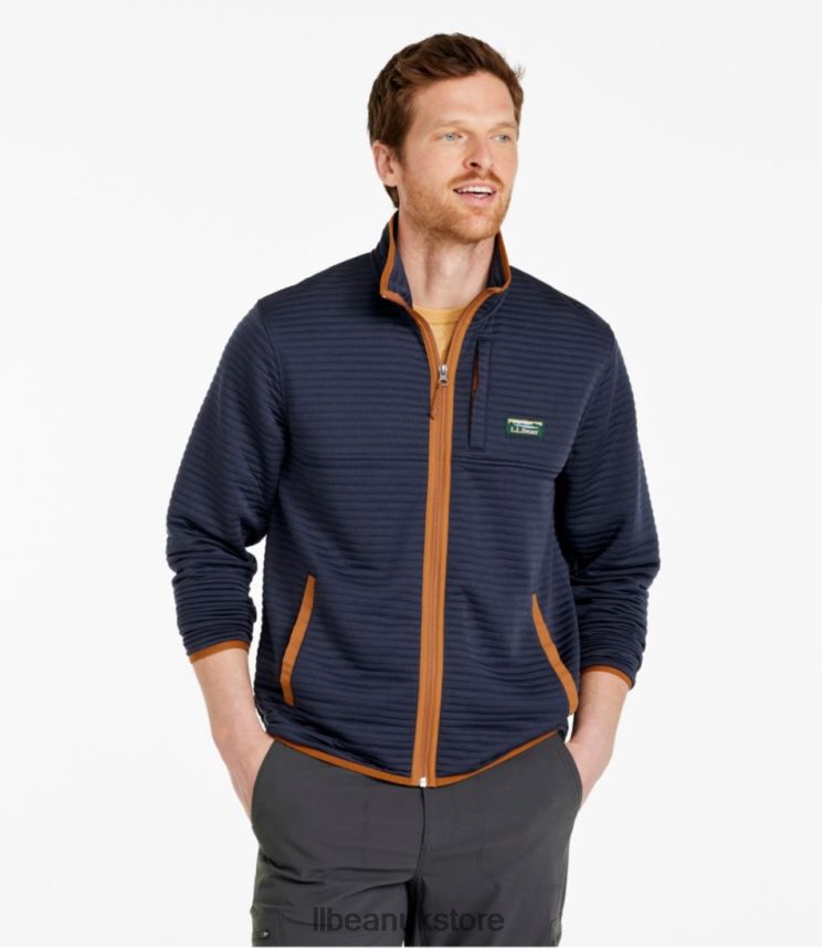 Clothing L.L.Bean Airlight Knit Full-Zip Alloy Gray Men 0VRR666466