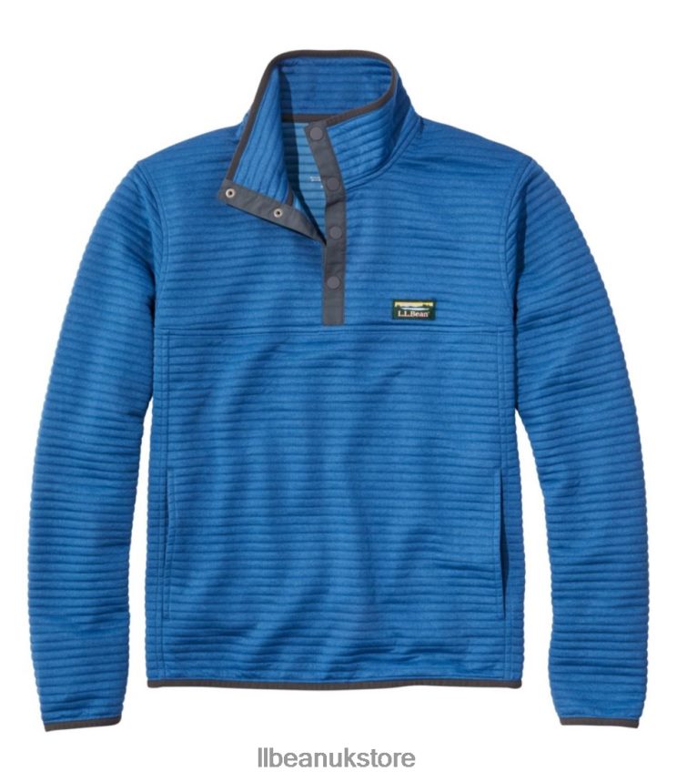 Clothing L.L.Bean Airlight Knit Pullover Marine Blue Men 0VRR664810