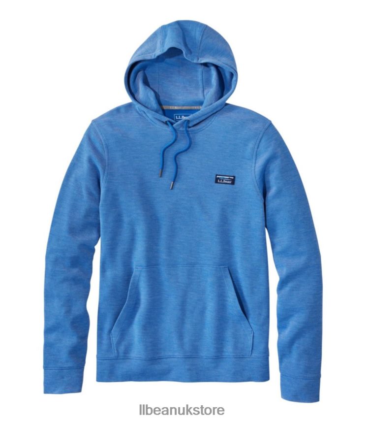 Clothing L.L.Bean Comfort Stretch Pique Hoodie Deep Sapphire Men 0VRR664854