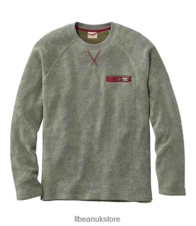 Clothing L.L.Bean Tumbled Sherpa Deep Olive Men 0VRR663420