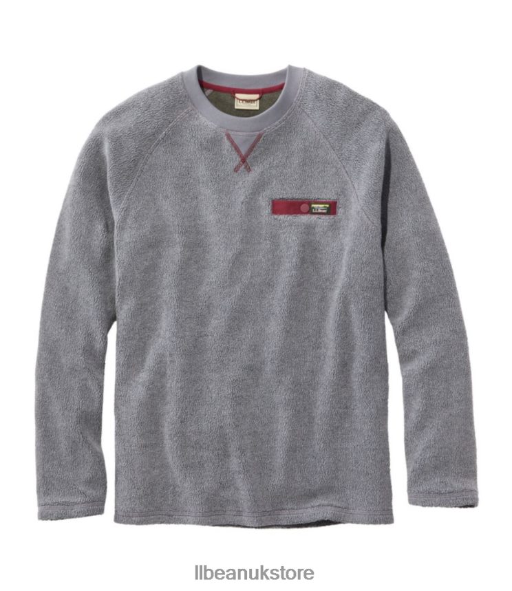 Clothing L.L.Bean Tumbled Sherpa Platinum Men 0VRR664962